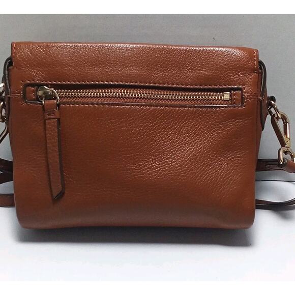 Vince Camuto Brown Leather Shoulder Bag - Picture 2 of 7